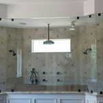 Shower glass installation