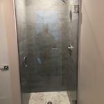 Single shower stall