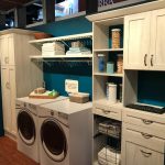 Laundry room setup for retail store